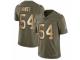 Men Nike Dallas Cowboys #54 Randy White Limited Olive/Gold 2017 Salute to Service NFL Jersey