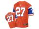 Men Nike Denver Broncos #27 Steve Atwater Game Orange Jersey