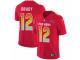 Men Nike New England Patriots #12 Tom Brady Limited Red 2018 Pro Bowl NFL Jersey