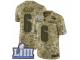 Men Nike New England Patriots #6 Ryan Allen Limited Camo 2018 Salute to Service Super Bowl LIII Bound NFL Jersey