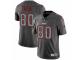 Men Nike New England Patriots #80 Irving Fryar Gray Static Vapor Untouchable Game NFL Jersey
