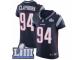 Men Nike New England Patriots #94 Adrian Clayborn Navy Blue Team Color Vapor Untouchable Elite Player Super Bowl LIII Bound NFL Jersey