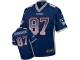 Men Nike NFL New England Patriots #87 Rob Gronkowski Navy Blue Drift Fashion Limited Jersey