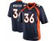 Men's Nike Denver Broncos #36 Kayvon Webster Limited Navy Blue Alternate NFL Jersey