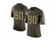 Men's Nike New England Patriots #80 Danny Amendola Limited Green Salute to Service NFL Jersey