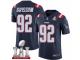 Men's Nike New England Patriots #92 Geneo Grissom Limited Navy Blue Rush Super Bowl LI 51 NFL Jersey