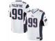 Men's Nike New England Patriots #99 Vincent Valentine Limited White NFL Jersey