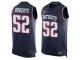 Nike Elandon Roberts Navy Blue Men's Jer44sey - NFL New England Patriots #52 Player Name & Number Tank Top