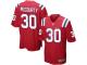 Nike Jason McCourty Game Red Alternate Youth Jersey - NFL New England Patriots #30