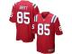 Nike Kenny Britt Game Red Alternate Men's Jersey - NFL New England Patriots #88