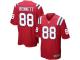 Nike Men's Martellus Bennett Game Red Alternate Jersey - New England Patriots NFL #88