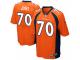 Nike Sam Jones Denver Broncos Youth Game Orange Team Color Jersey