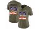 Women Nike Denver Broncos #32 Andy Janovich Limited Olive/USA Flag 2017 Salute to Service NFL Jersey