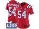 Women Nike New England Patriots #54 Donta Hightower Red Alternate Vapor Untouchable Limited Player Super Bowl LIII Bound NFL Jersey