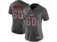 Women Nike New England Patriots #60 David Andrews Gray Static Vapor Untouchable Game NFL Jersey