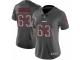 Women Nike New England Patriots #63 Antonio Garcia Gray Static Vapor Untouchable Game NFL Jersey