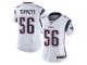 Women's Limited Andre Tippett #56 Nike White Road Jersey - NFL New England Patriots Vapor Untouchable