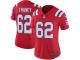 Women's Limited Joe Thuney #62 Nike Red Alternate Jersey - NFL New England Patriots Vapor Untouchable