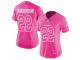 Women's Nike Denver Broncos #22 C.J. Anderson Limited Pink Rush Fashion NFL Jersey