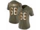 Women's Nike Denver Broncos #66 Jared Veldheer Limited Olive Gold 2017 Salute to Service NFL Jersey
