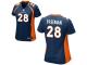 Women's Nike Navy Blue Denver Broncos #28 Royce Freeman Game Jersey