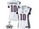 Women's Nike New England Patriots #10 Jimmy Garoppolo Limited White Super Bowl XLIX NFL Jersey