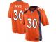 Youth Nike Denver Broncos 30 Terrell Davis Orange Team Color NFL Jersey