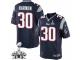 Youth Nike New England Patriots #30 Duron Harmon Navy Blue Team Color Super Bowl XLIX NFL Jersey