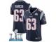 Youth Nike New England Patriots #63 Antonio Garcia Navy Blue Team Color Vapor Untouchable Limited Player Super Bowl LII NFL Jersey