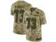Youth Nike New England Patriots #73 John Hannah Limited Camo 2018 Salute to Service NFL Jersey