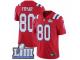 Youth Nike New England Patriots #80 Irving Fryar Red Alternate Vapor Untouchable Limited Player Super Bowl LIII Bound NFL Jersey
