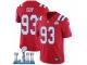 Youth Nike New England Patriots #93 Lawrence Guy Red Alternate Vapor Untouchable Limited Player Super Bowl LII NFL Jersey