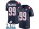 Youth Nike New England Patriots #99 Vincent Valentine Limited Navy Blue Rush Vapor Untouchable Super Bowl LII NFL Jersey